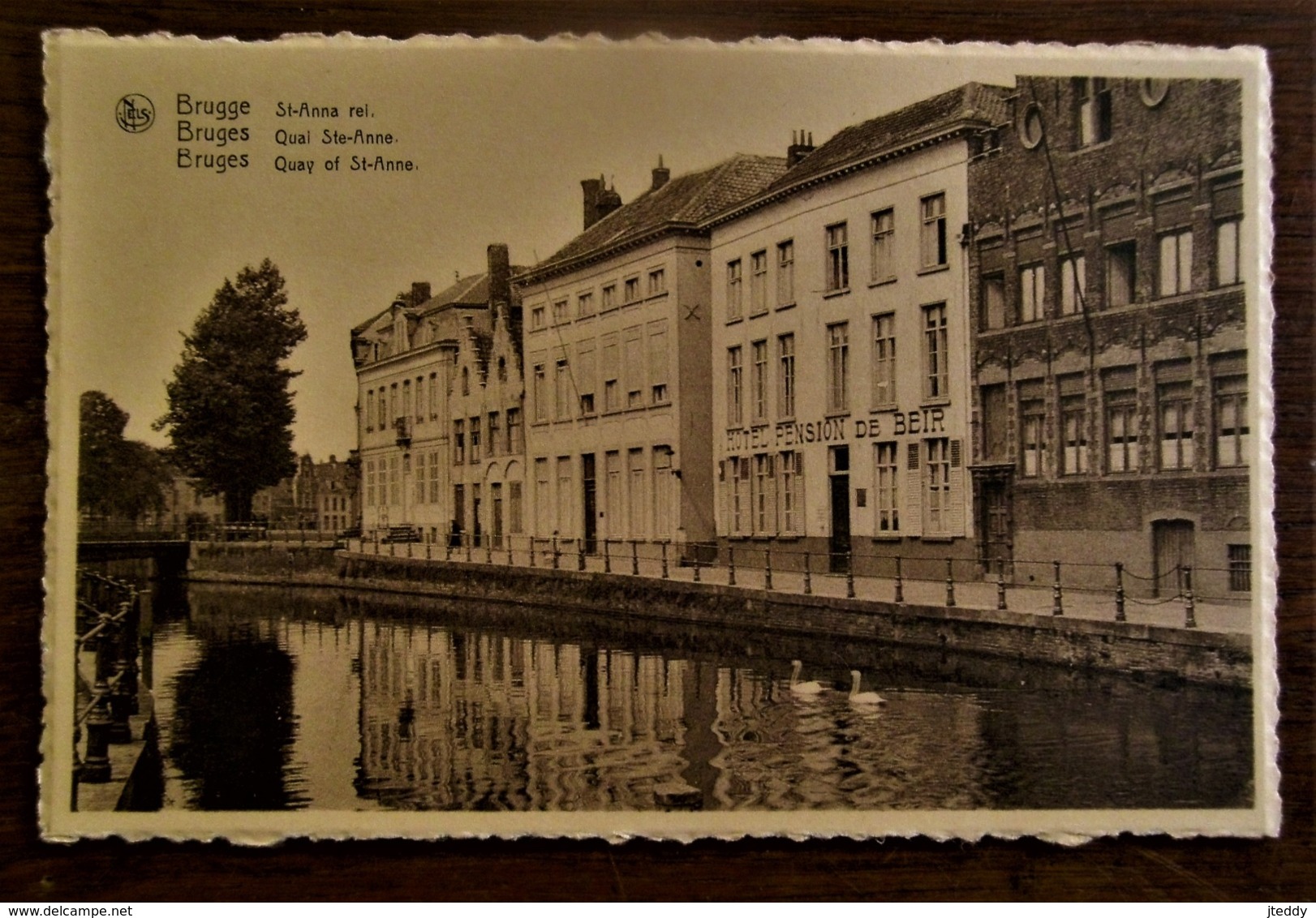 Zeer Oude Postkaart   ST--ANNA REI  BRUGGE - Brugge