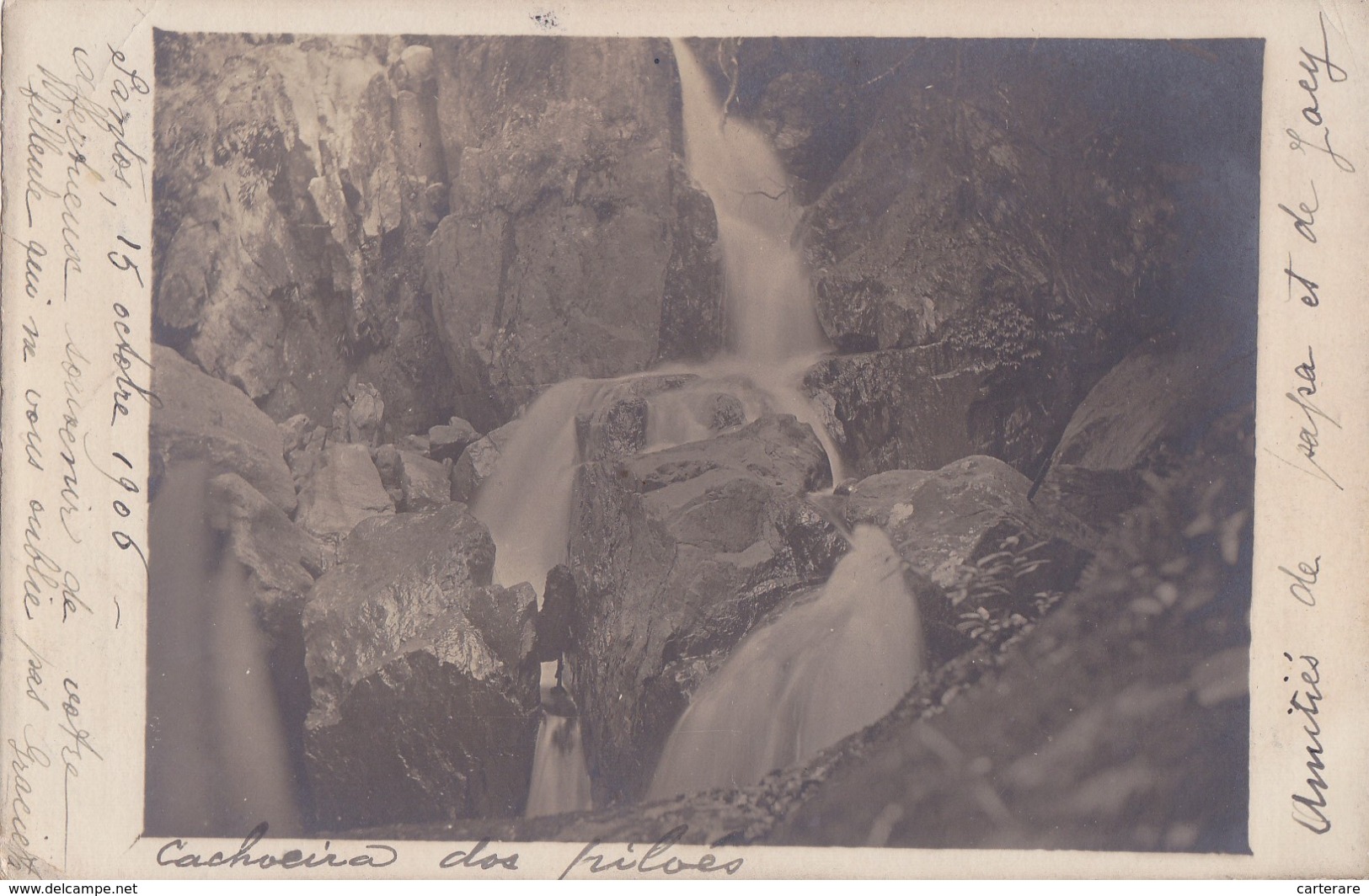 Amérique,Brésil,Brasil,SAO PAULO,SANTOS,1906,CARTE PHOTO - São Paulo