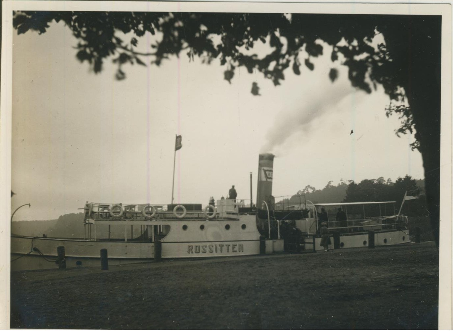 Nidden V. 1934  Dampfer "Rossitten"  (57853) - Lituanie