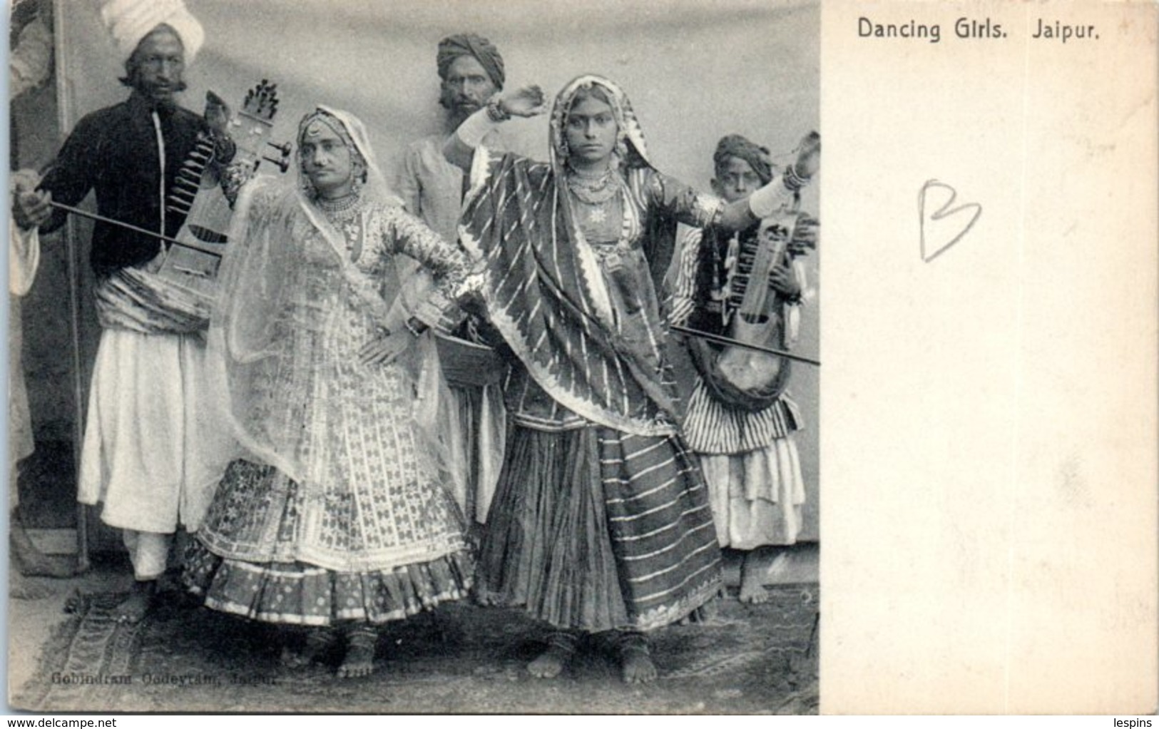 ASIE  - INDE --  Dancing Giris Jaipur - Indien