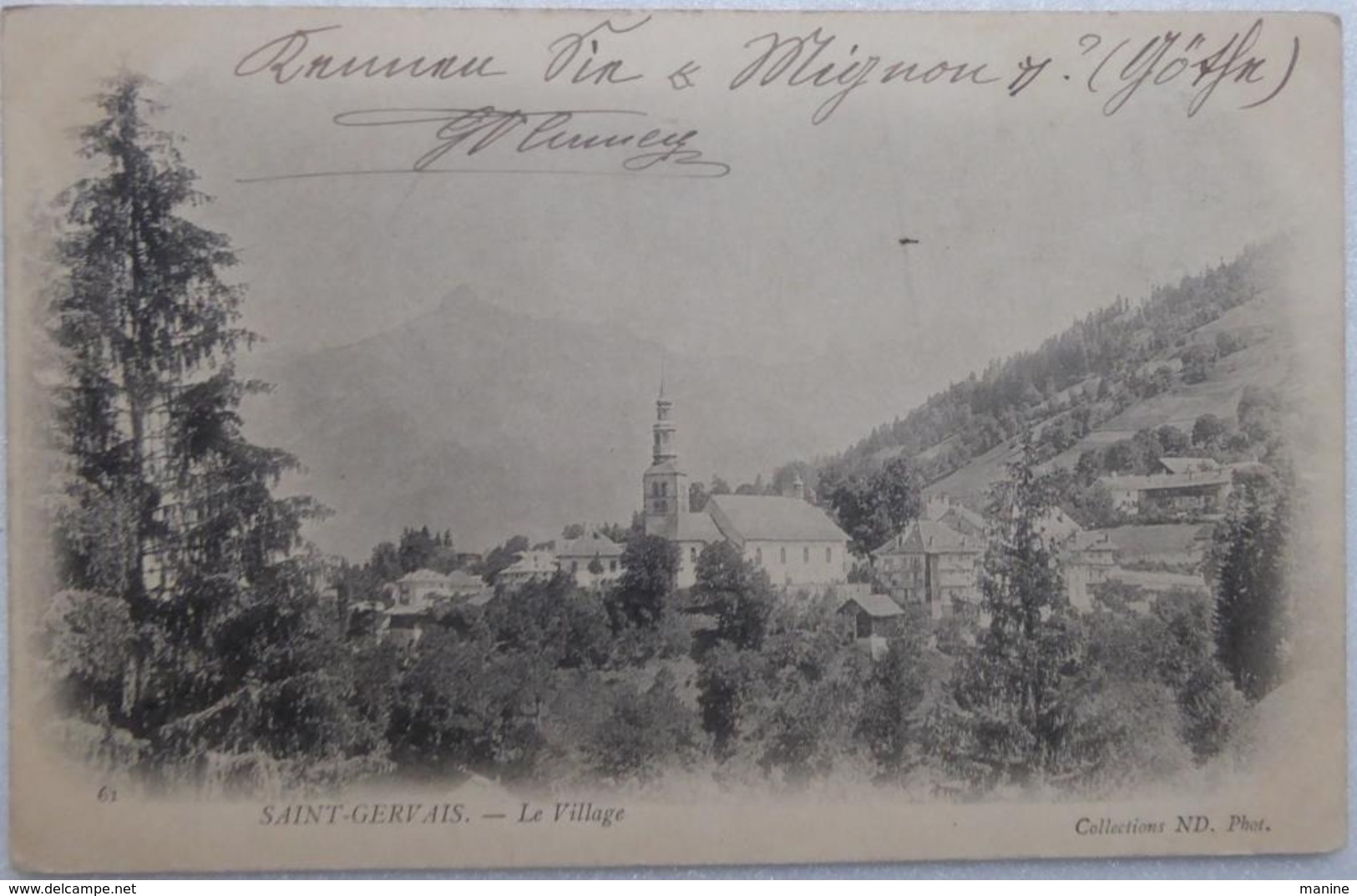 SAINT-GERVAIS. - Le Village - Saint-Gervais-les-Bains