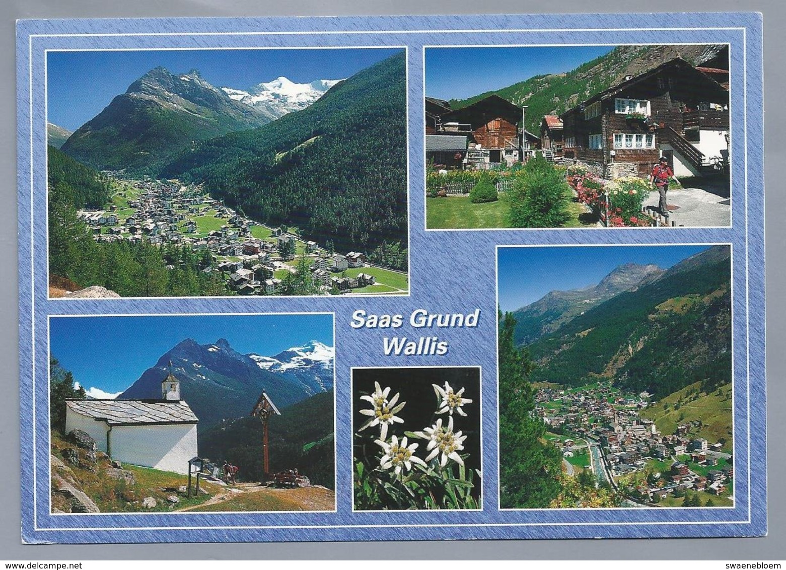 CH.- SAAS GRUND. Wallis. Valais. - Saas-Grund