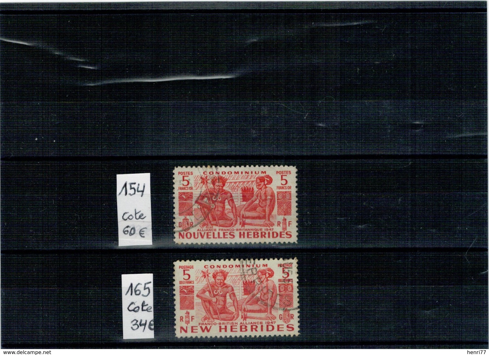 LOT De 2 Timbres Oblitérés N° 154 Et 165  TB - Used Stamps