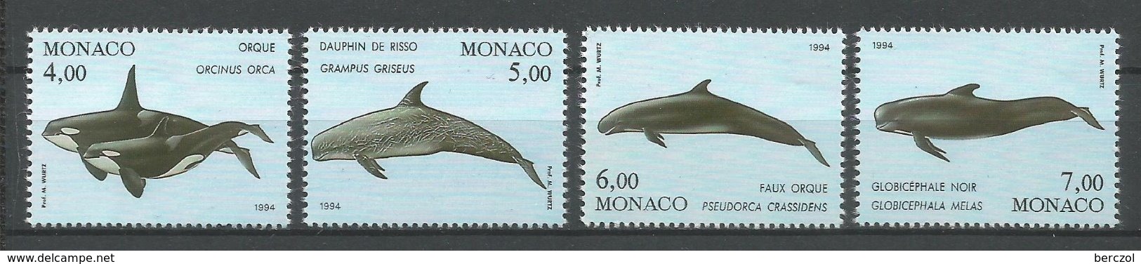 MONACO ANNEE 1994 N° 1926 A 1929 NEUFS** NMH - Unused Stamps