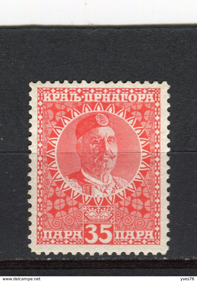 MONTENEGRO - Y&T N° 107* - MH - Nicolas 1er - Montenegro