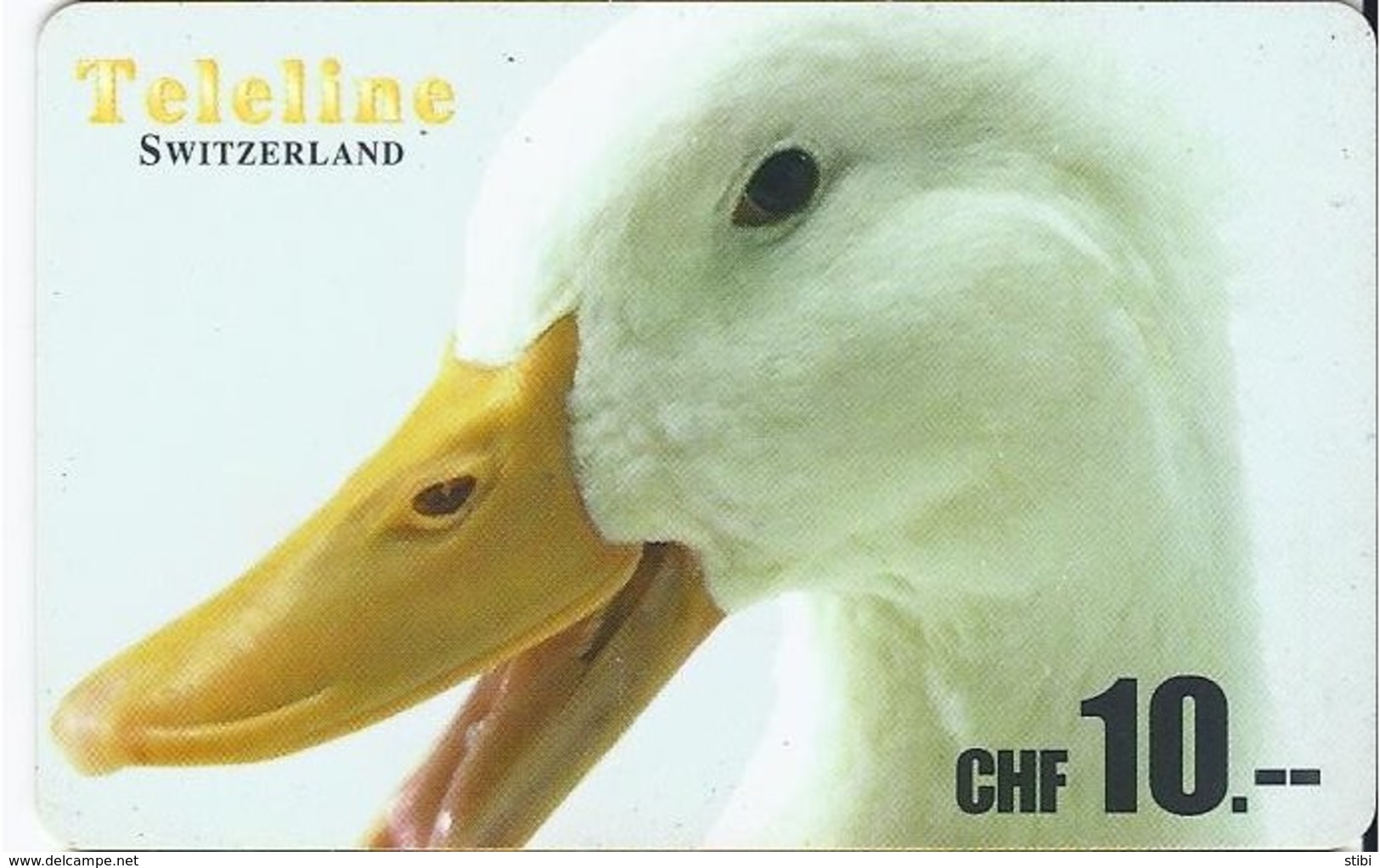 SWITZERLAND - TELELINE - GOOSE - Zwitserland