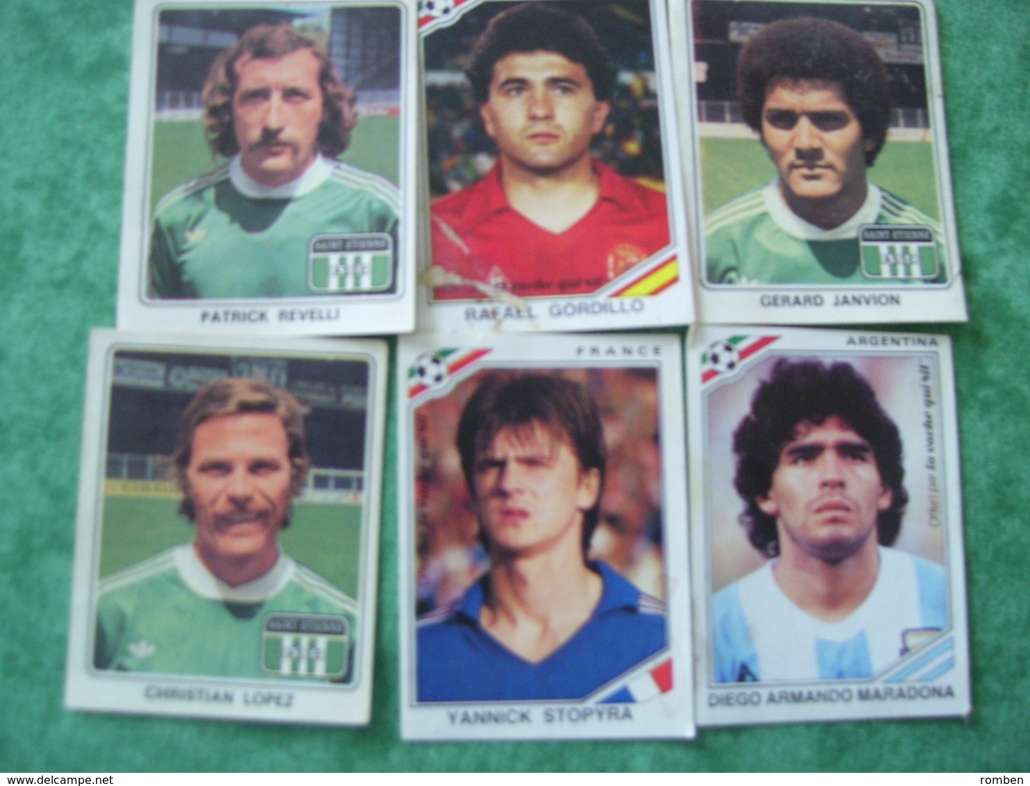 10 Cartes  -  ADHÉSIFS CHAMPIONS FRANÇAIS DU FOOTBALL - VACHE QUI RIT ET LES CHAMPIONS DU MONDE 86 - LA VACHE QUI RIT - Autres & Non Classés