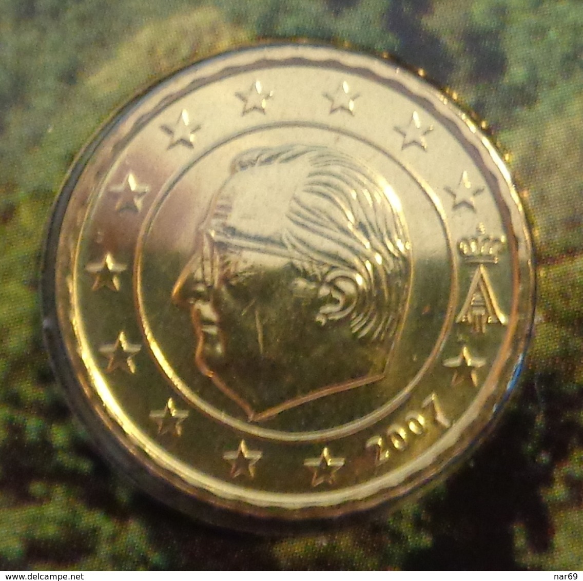 ===== 10 Cent Belgique 2007 Sorti Du BU (8 Pièces) Mais Légèrement Oxydé ===== - Belgium