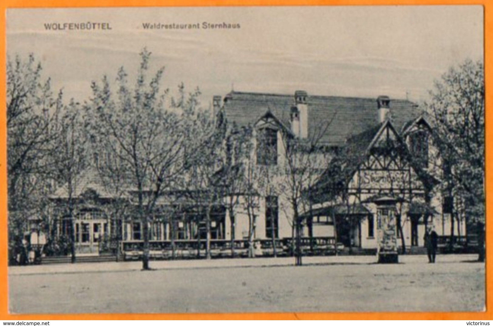 WOLFENBÜTTEL  -  WALDRESTAURANT STERNHAUS  -  Décembre 1915 - Wolfenbuettel