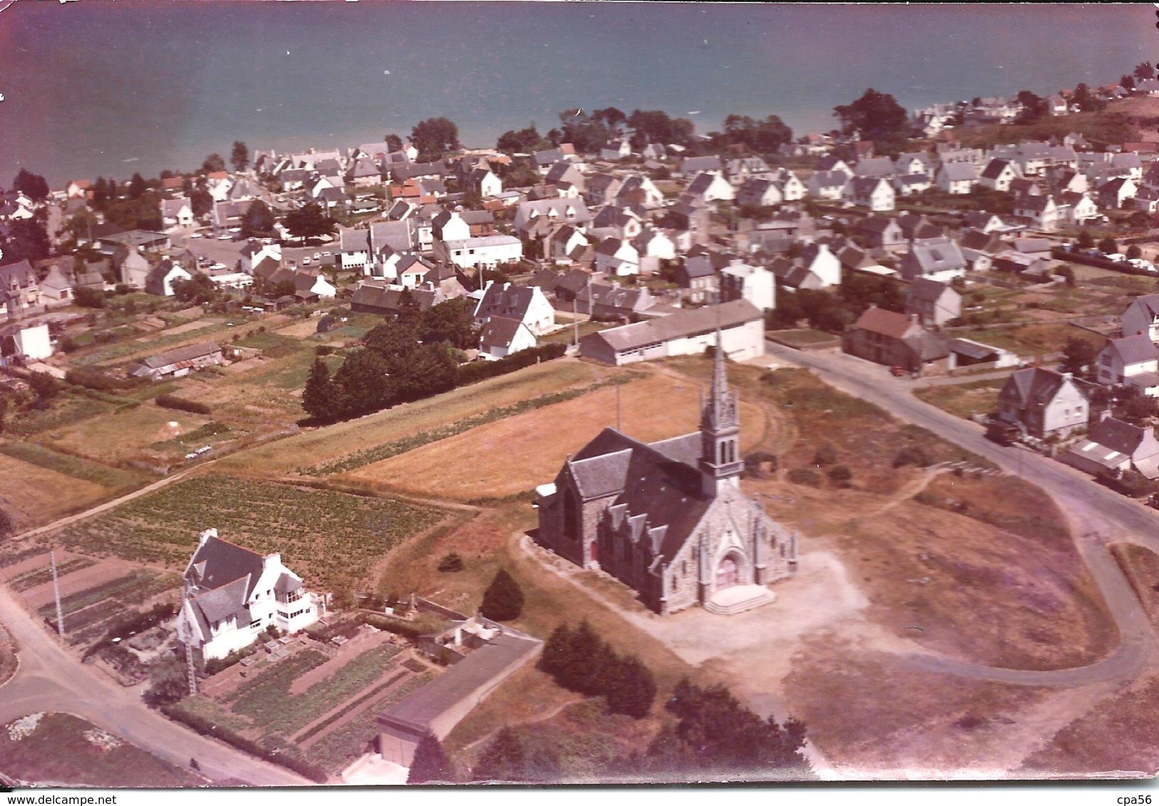 SAINT-LAURENT De La Mer - Cliché Aérien D'essai Avant Tirage - Archive COMBIER (336-102) - UNIQUE - Plérin / Saint-Laurent-de-la-Mer