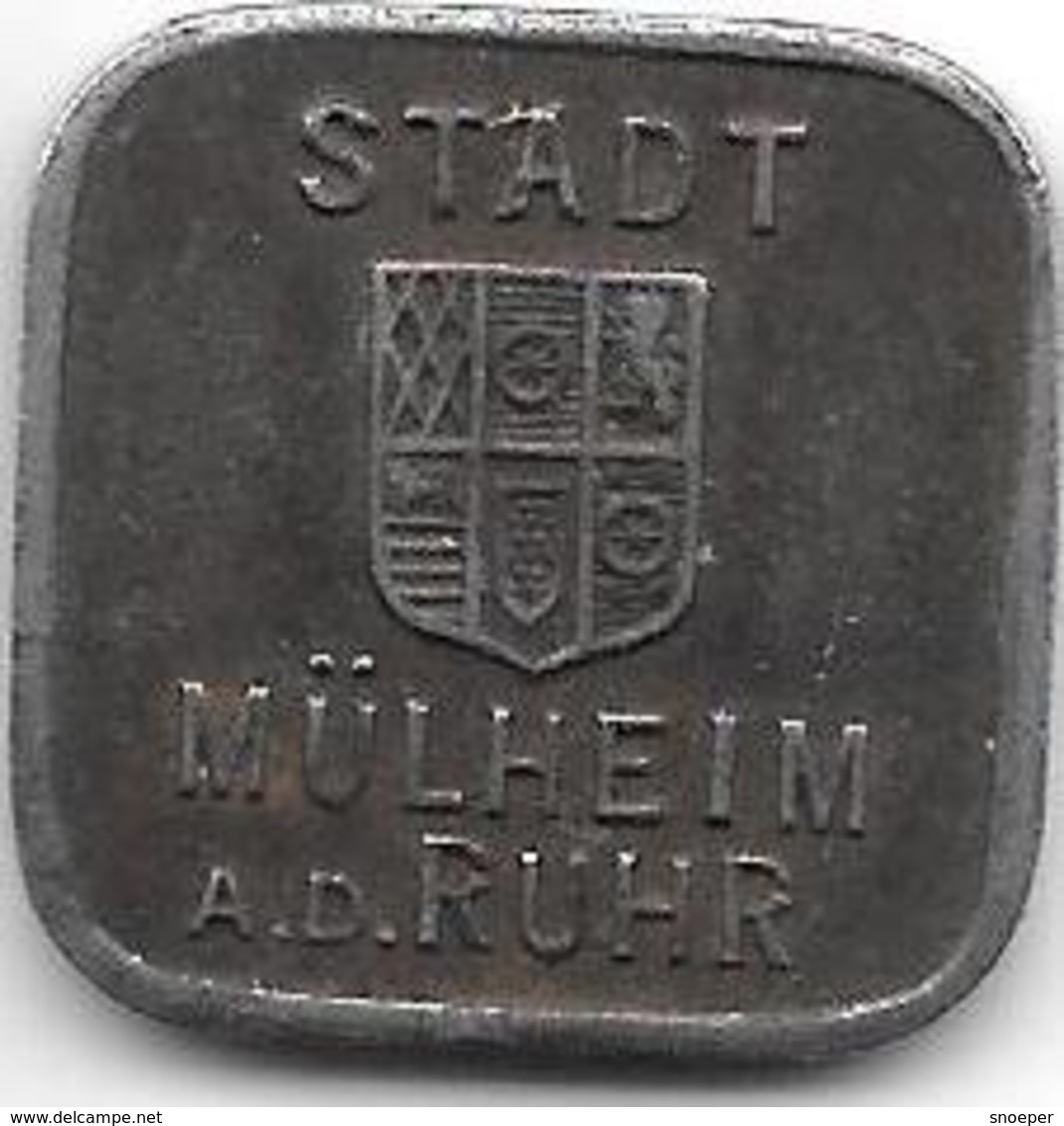 *notgeld Mulheim A/d Ruhr 50 Pfennig  1918 Fe   344.3a - Otros & Sin Clasificación