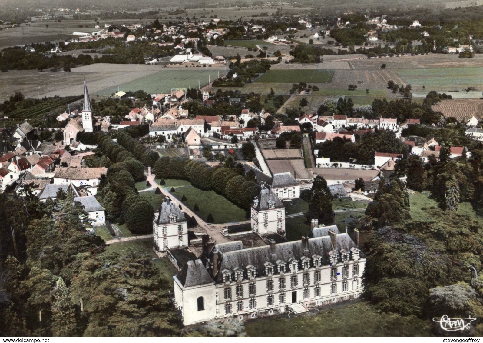 78 Le Tremblay S Mauldre / Le Chateau Vue Generale Aerienne 1968 - Sonstige & Ohne Zuordnung