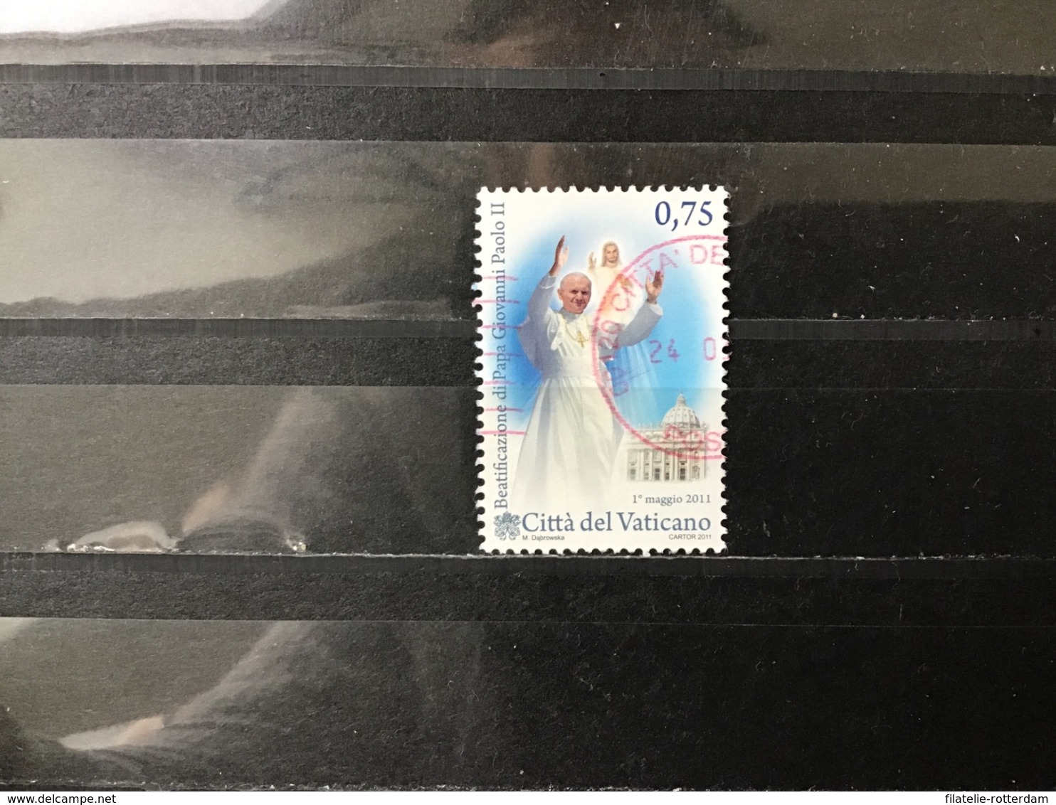 Vaticaanstad / Vatican City - Zaligverklaring Paus (0.75) 2011 - Used Stamps