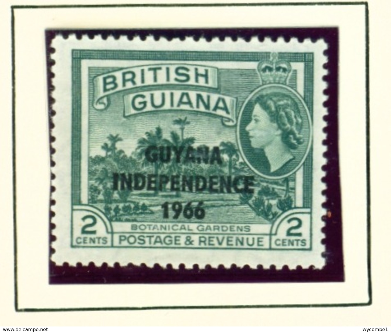 GUYANA  -  1966-67 Mult Script CA Watermark Definitive 2c Unmounted/Never Hinged Mint - Guyana (1966-...)