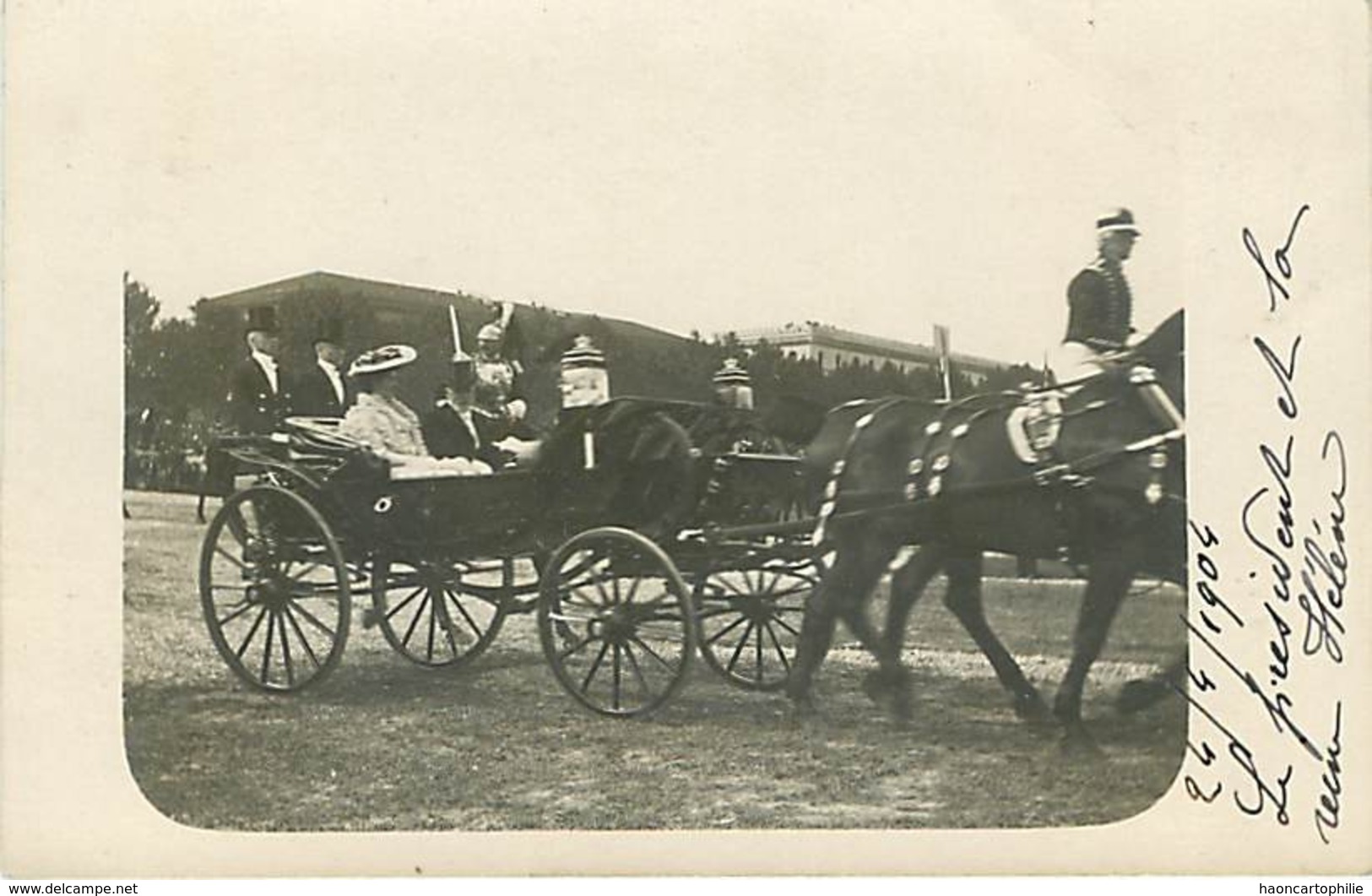 Rome ? Carte Photo Voyage Presidentiel 1904 - Autres & Non Classés