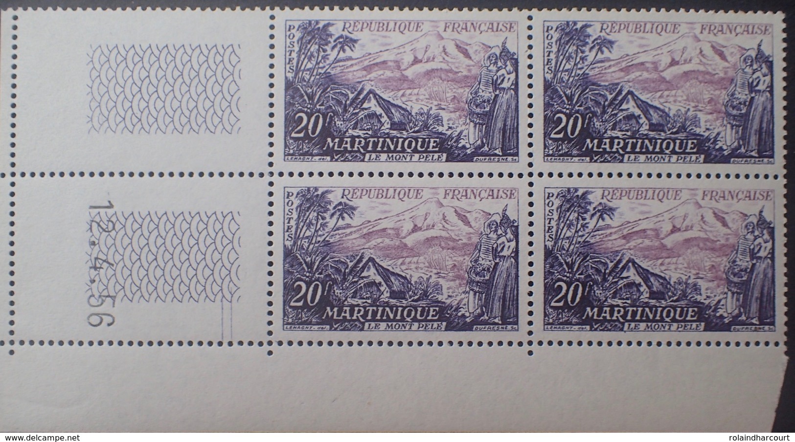 R1949/1297 - 1956 - MARTINIQUE - N°1041 TIMBRES NEUFS** CdF Date - 1950-1959