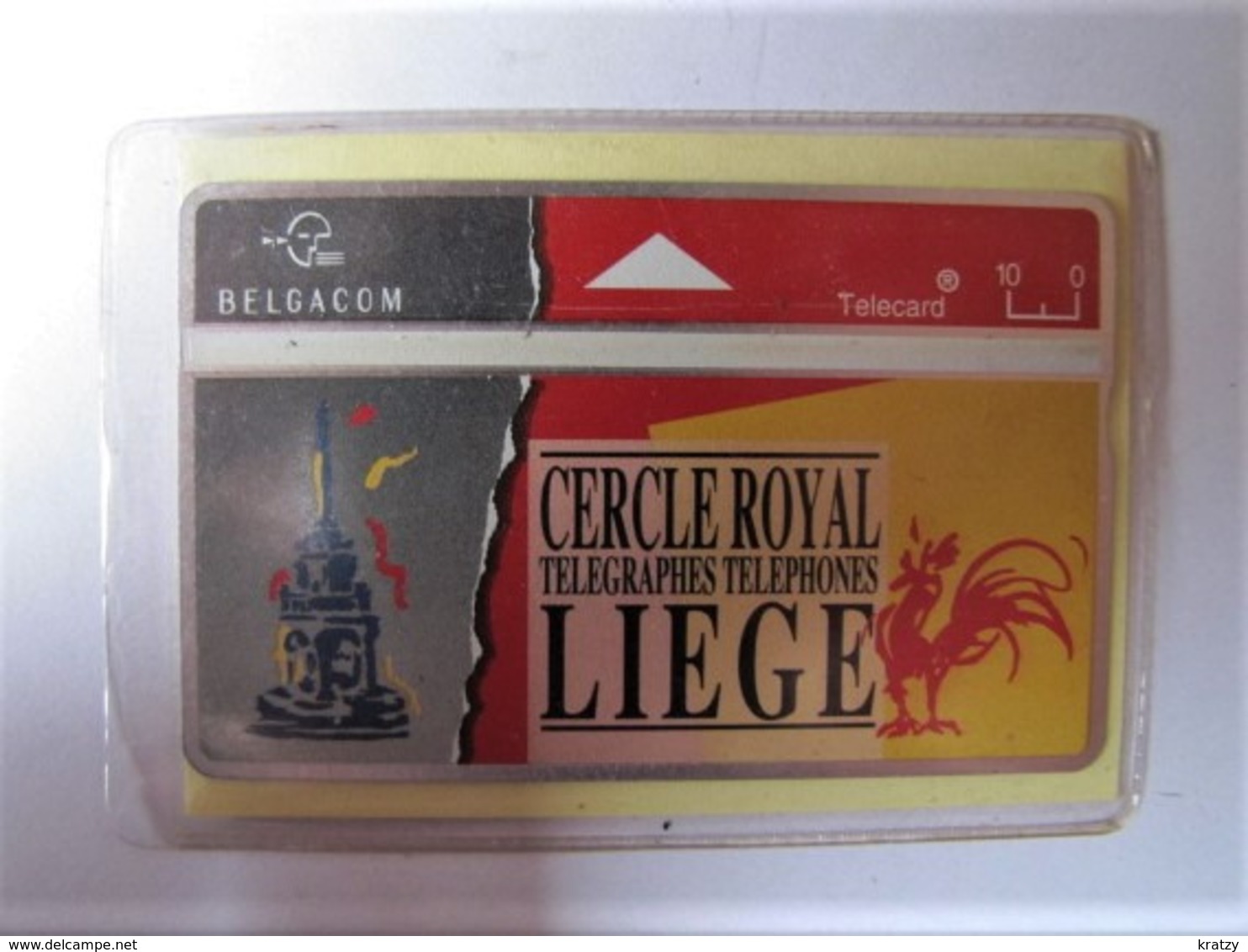 Télécarte Du Cercle Royal Des Télégraphes Et Téléphones De Liège - Senza Chip