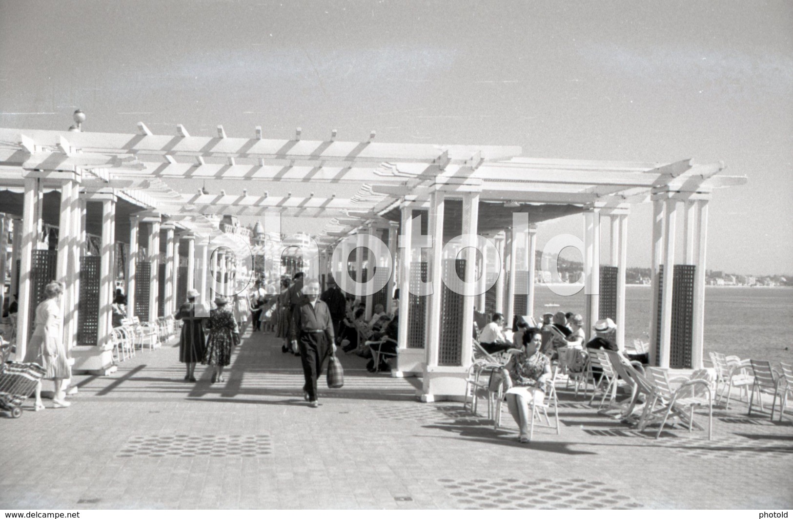 1965 PLAGE NICE FRANCE AMATEUR 35mm ORIGINAL NEGATIVE Not PHOTO No FOTO - Sonstige & Ohne Zuordnung