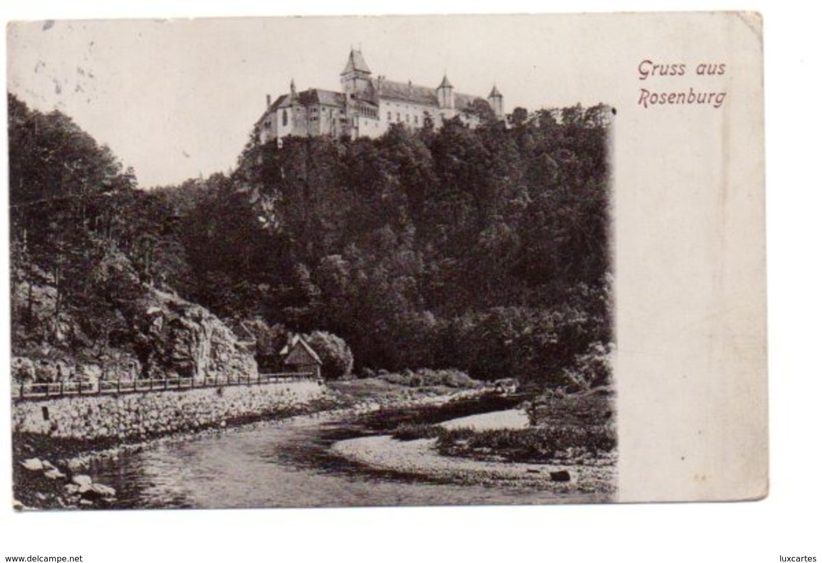 GRUSS AUS ROSENBURG. - Rosenburg