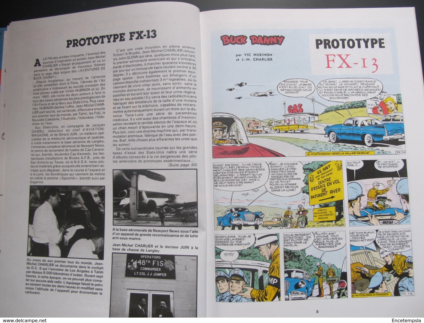 Tout Buck Danny De Charlier Et Hubinon : Pilotes De Prototypes -Tome 8-1986 - Buck Danny