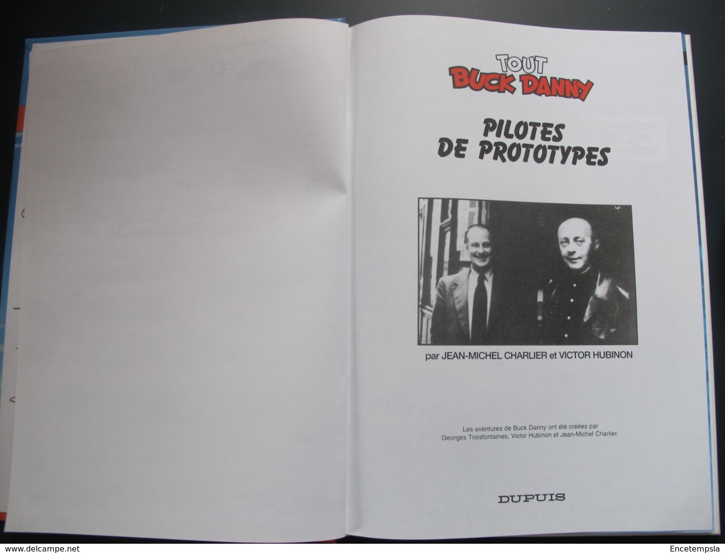 Tout Buck Danny De Charlier Et Hubinon : Pilotes De Prototypes -Tome 8-1986 - Buck Danny