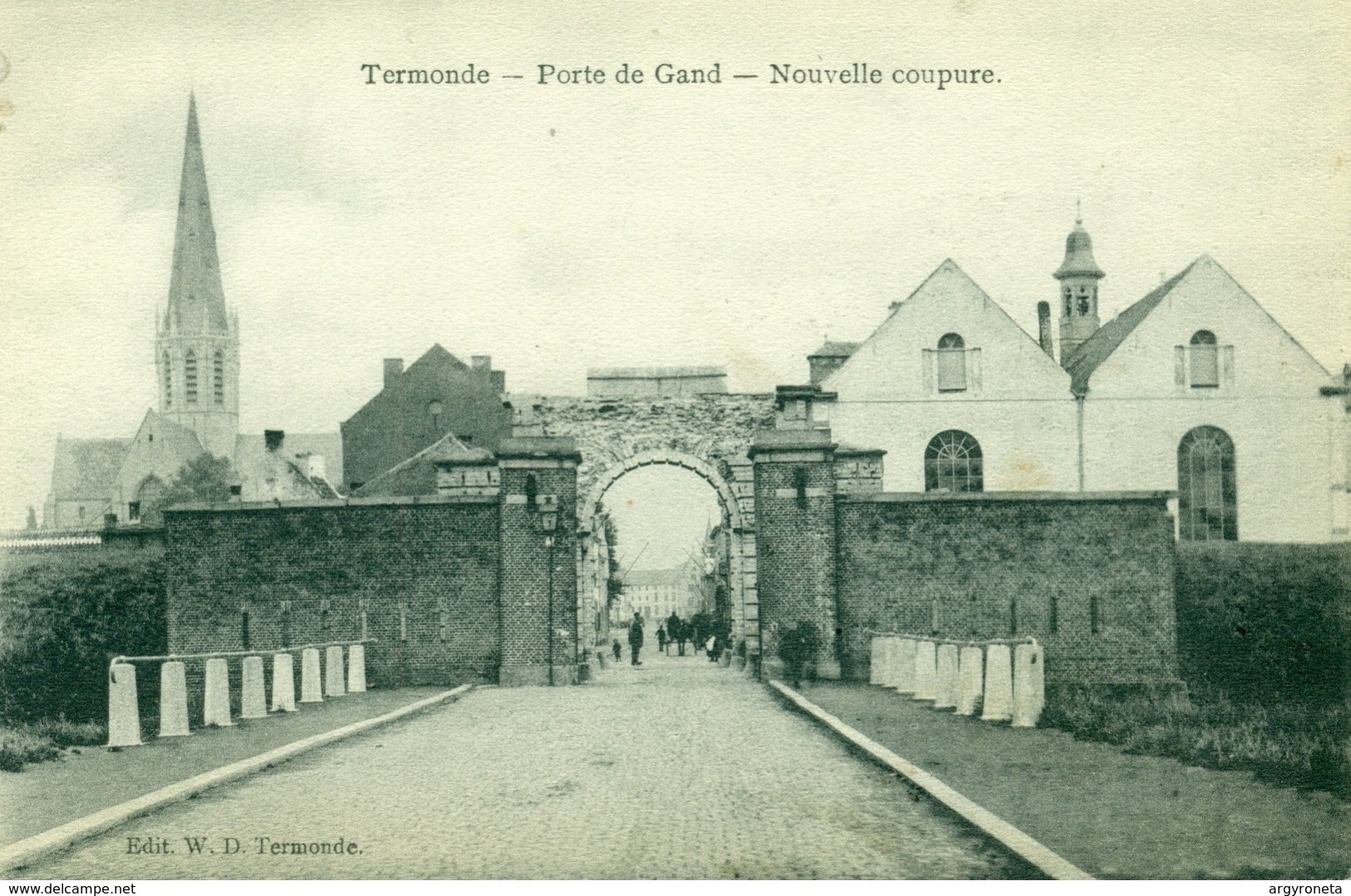 Dendermonde - Termonde - Porte De Gand - Nouvelle Coupure - Dendermonde