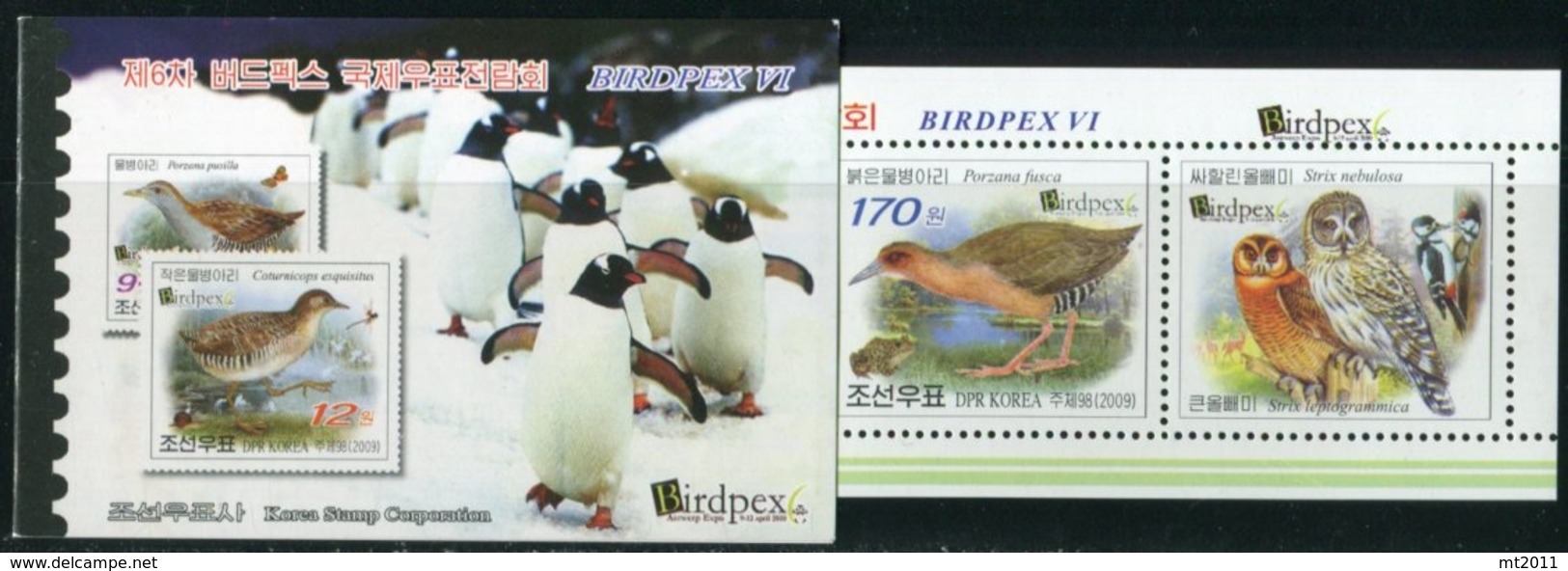 COREE / KOREA  2009 MNH - " EXPO BIRDPEX : OISEAUX  / BIRDS " -  1 CARNET / BOOKLET - Autres & Non Classés