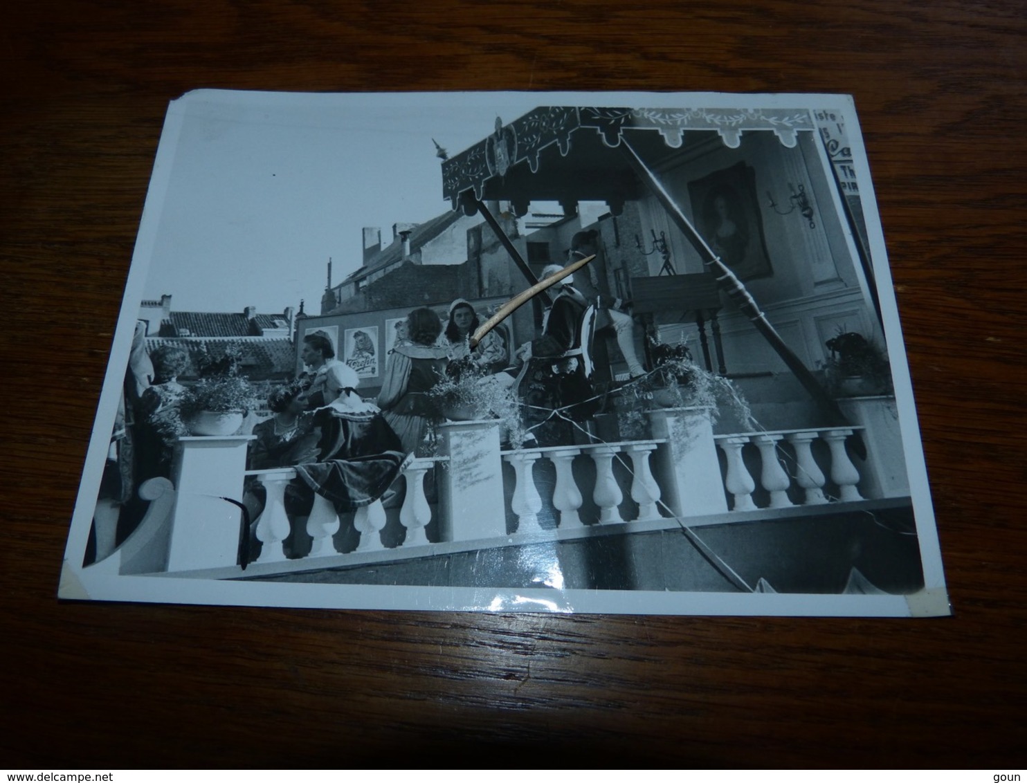 AA'-8 Photo 13x18 Originale Ostende 1949 Parade Festival De La Musique Char De Mozart - Lieux