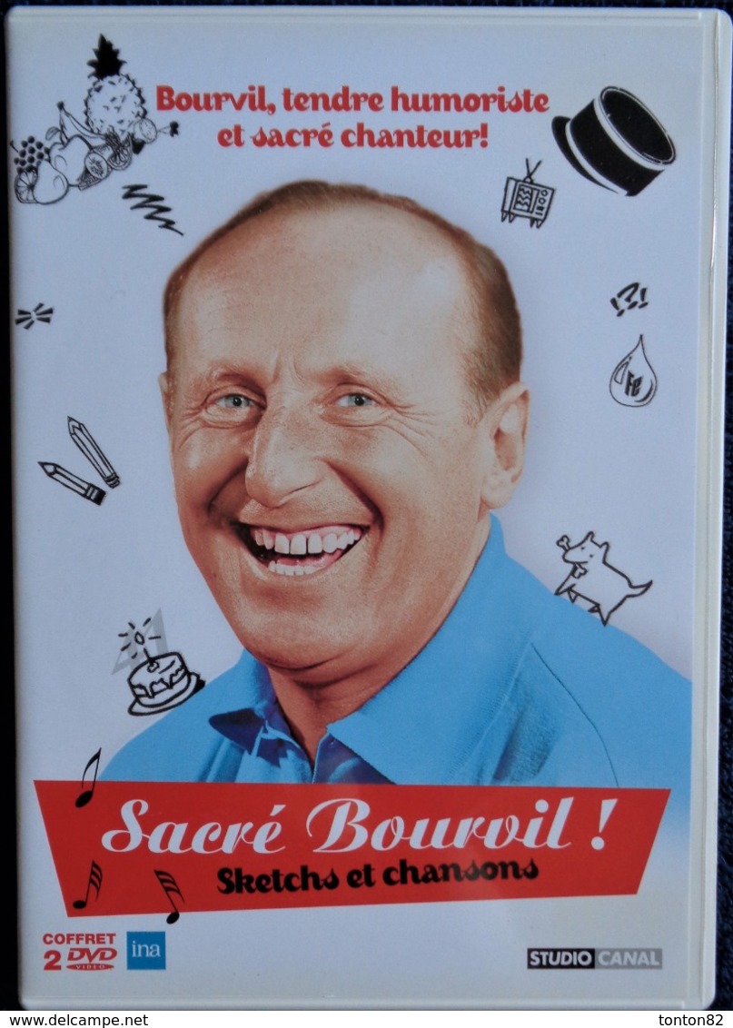 Sacré BOURVIL - Sketchs Et Chansons ( Deux DVD ) . - Comedy