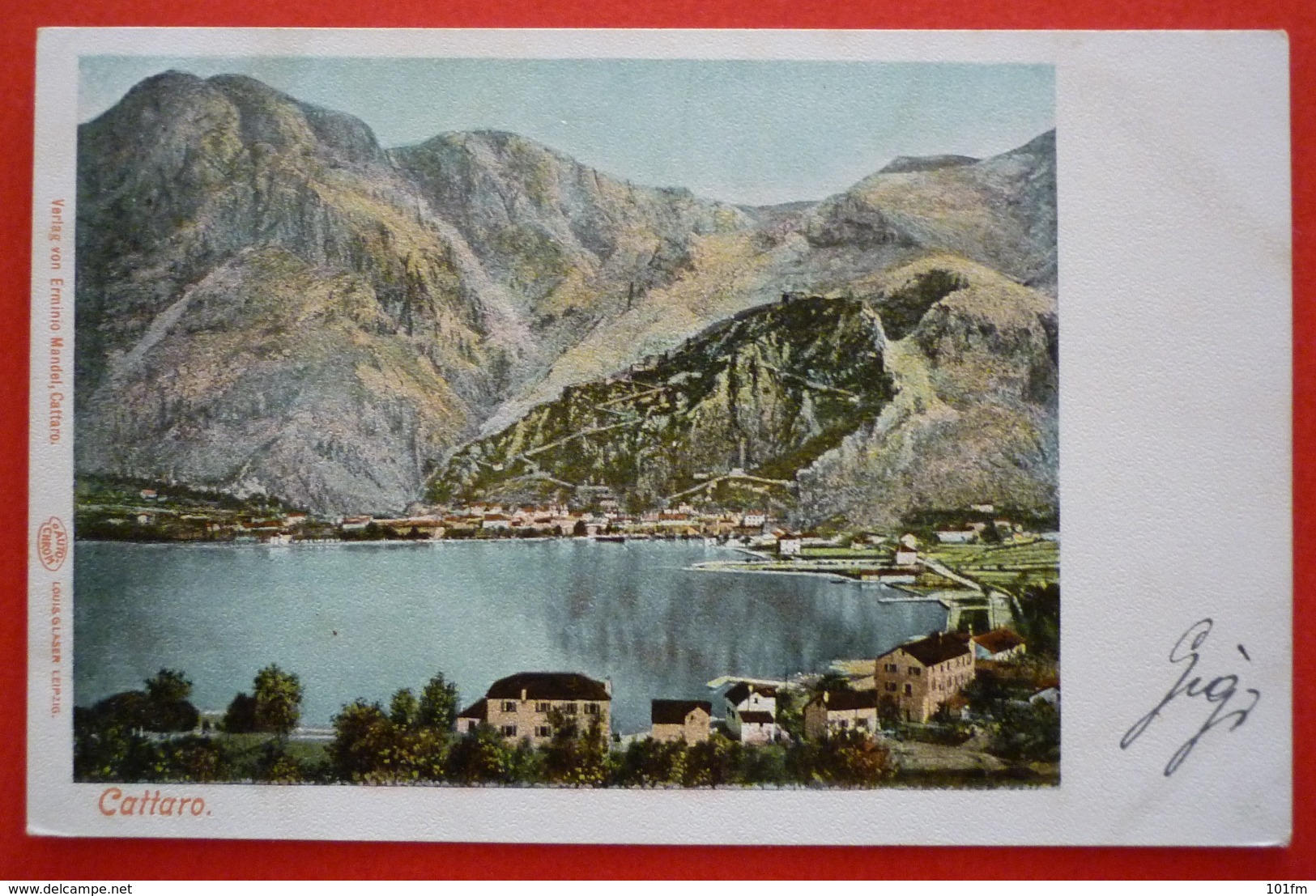 MONTENEGRO - CRNA GORA ,KOTOR - CATTARO 1901 - Montenegro