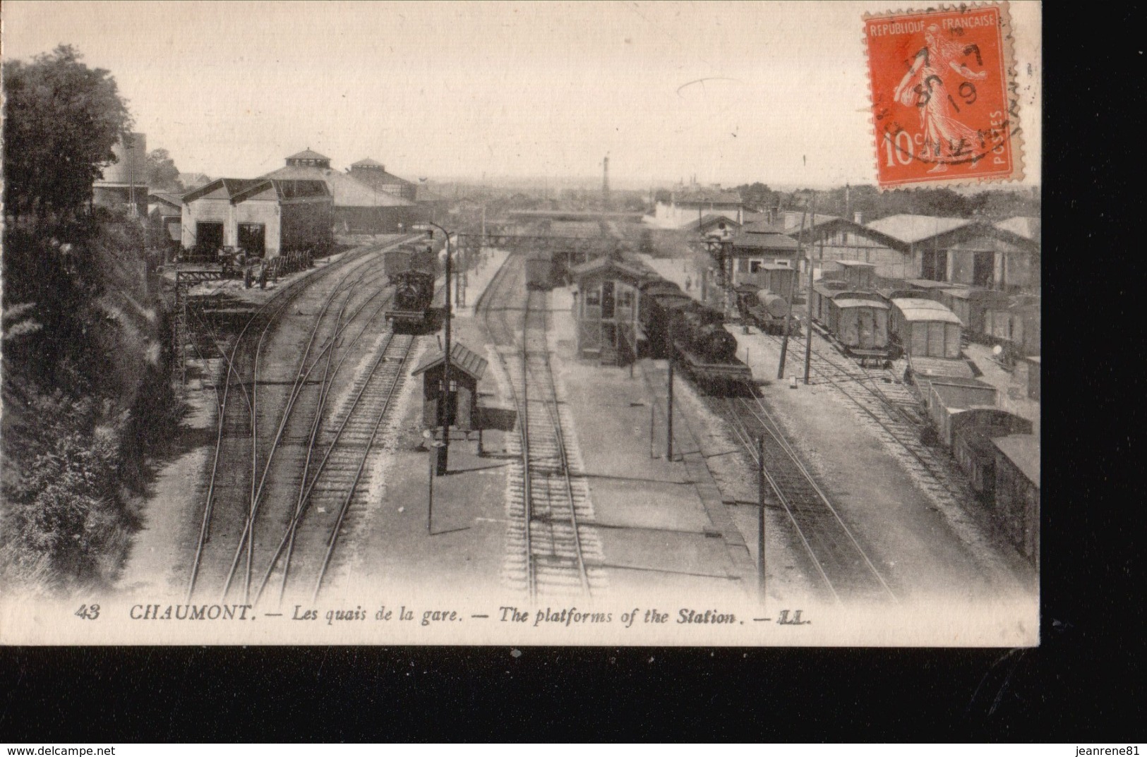 52/088.....CHAUMONT ...GARE - Sonstige & Ohne Zuordnung