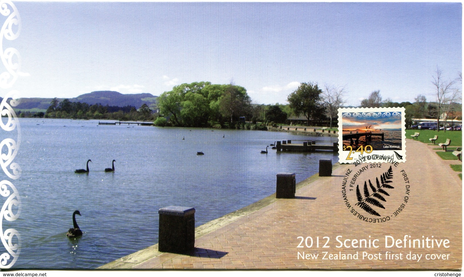 New Zealand 2012 Landscapes FDC Cover - FDC