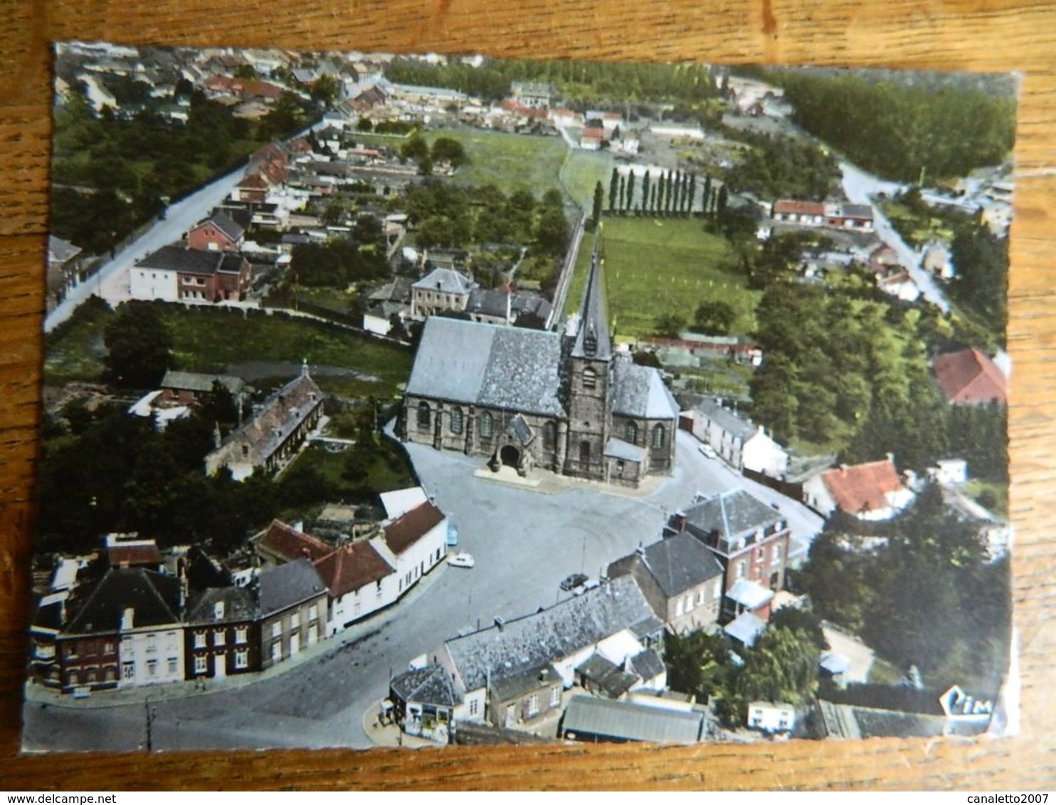 BAUDOUR:TRES BELLE VUE AERIENNE DU CENTRE - Andere & Zonder Classificatie