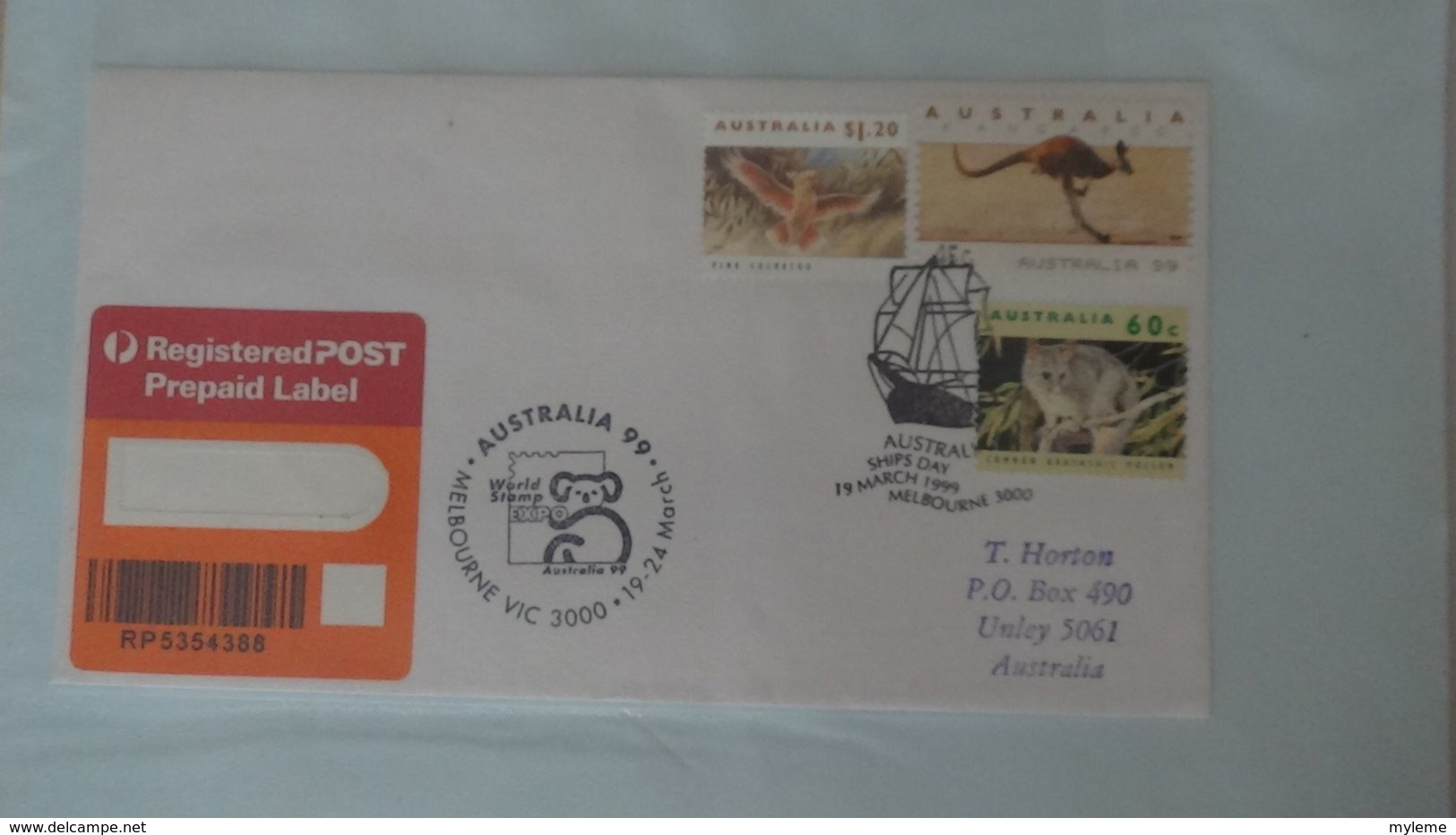 Dispersion d'une collection d'enveloppe 1er jour et autres dont 107 d'AUSTRALIE