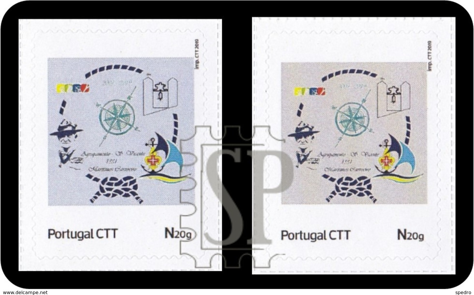 Portugal 2019 Jota Jot Jamboree Internet Scout Scoutisme Scouting Escutismo Escuteiros Escoteiro Pfadfinder Baden Powell - Unused Stamps