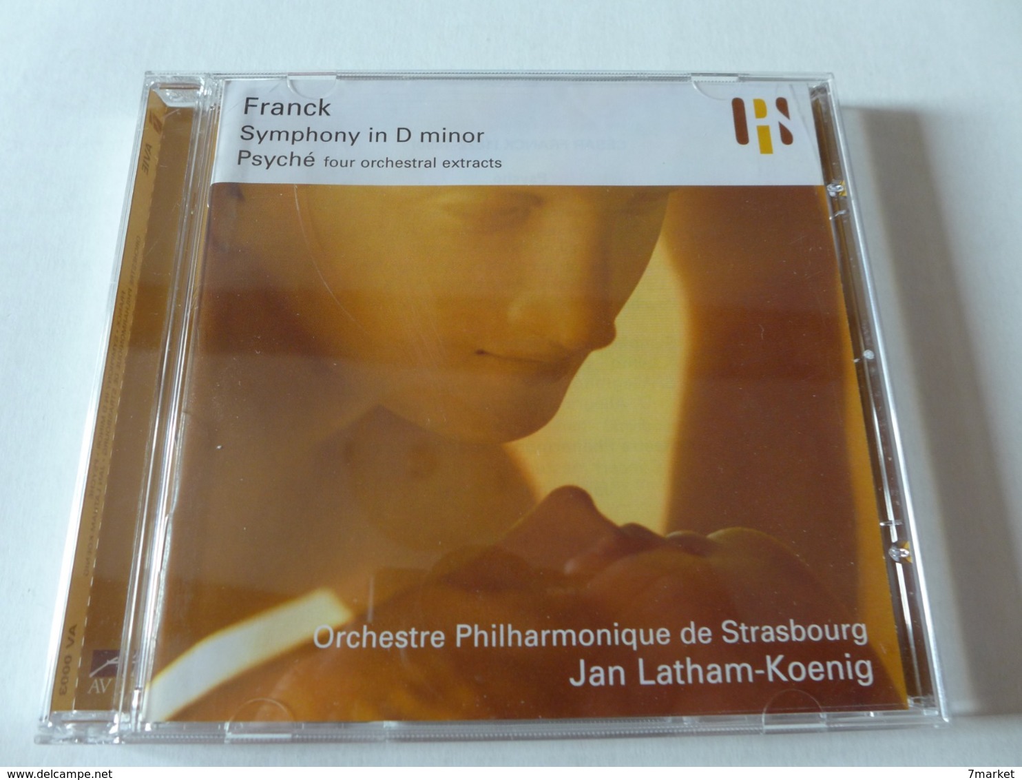 CD/ César Franck - Symphony In D Minor - Psyché / 2002 - Jan Latham-Koenig  - Orchestre Philharmonique De Strasbourg - Klassik