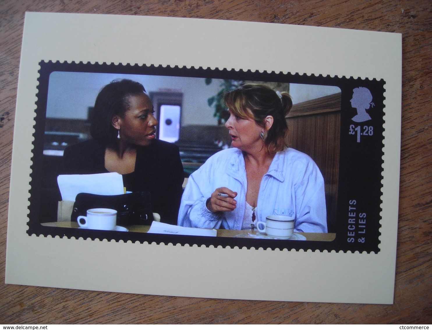 PHQ Card Great British Film, Secrets & Lies - Stamps (pictures)