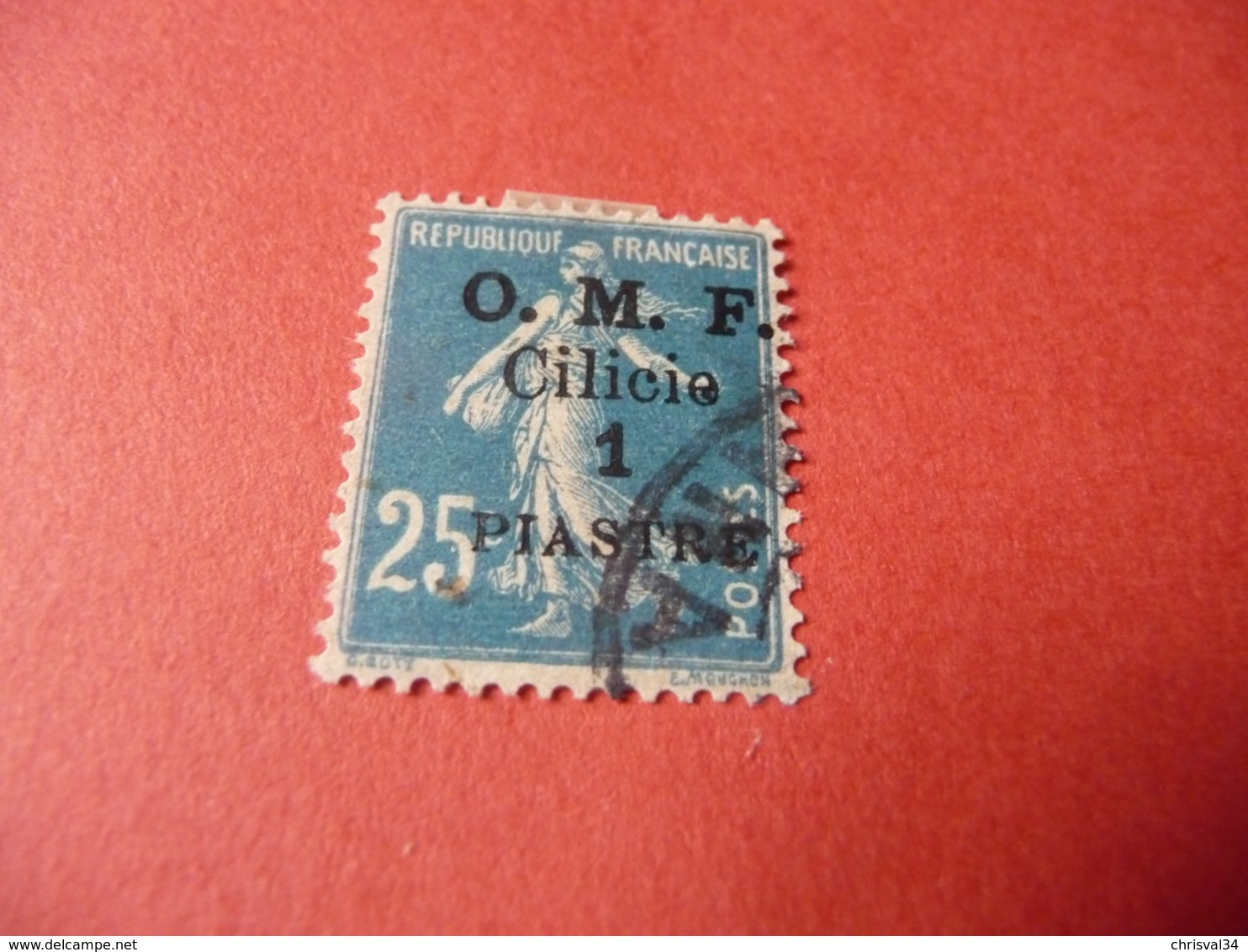 TIMBRE    CILICIE      N  83      COTE  5,00  EUROS    OBLITÉRÉ - Used Stamps