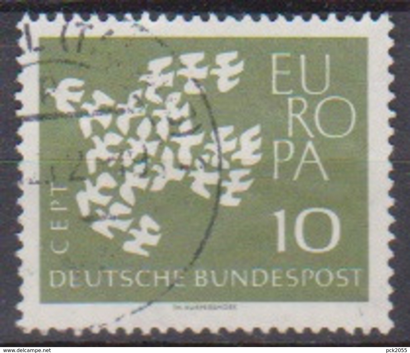 BRD 1961 MiNr.367y  Europa ( A590 ) Günstige Versandkosten - Gebraucht