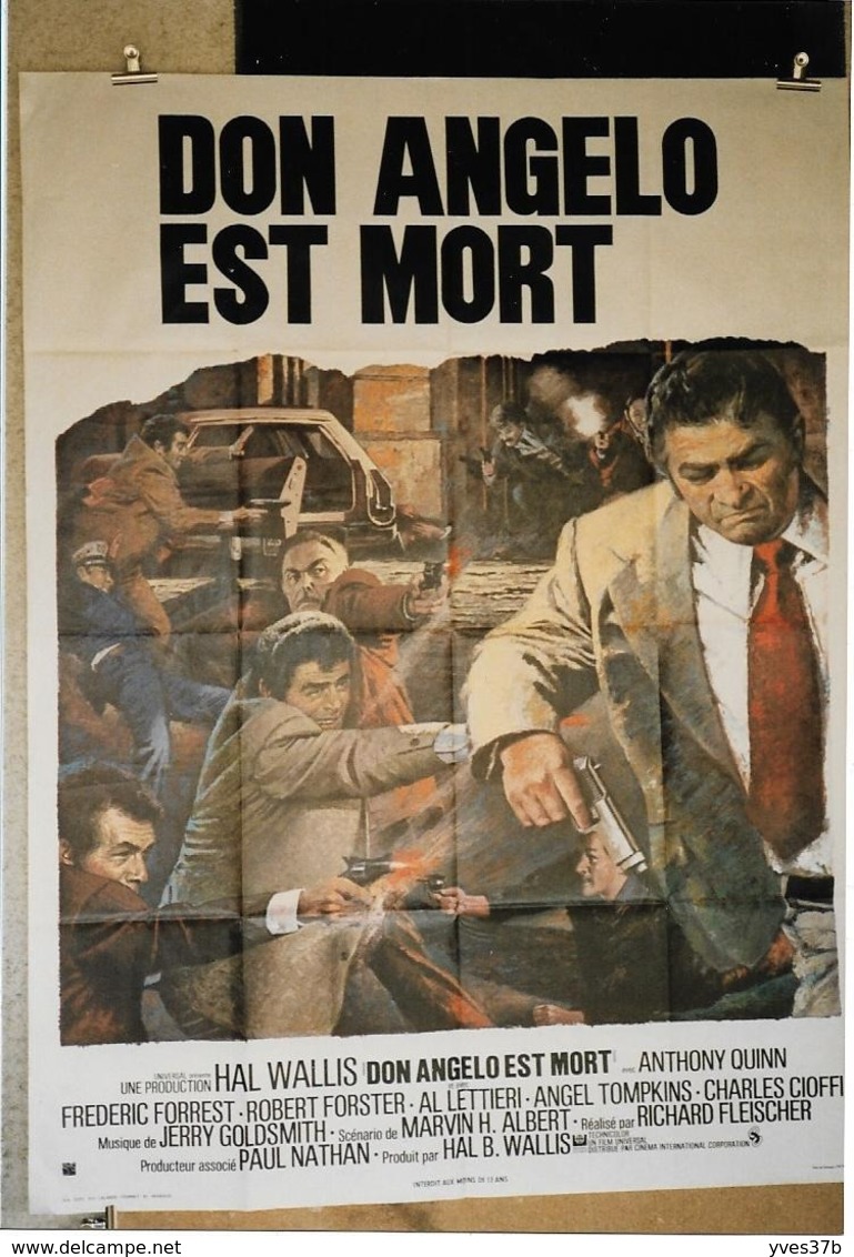 "Don Angelo Est Mort" Anthony Quinn...1974 - 60x80 - TTB - Plakate & Poster