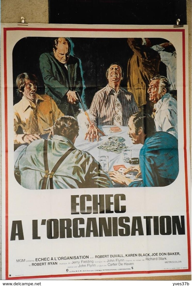 "Échec à L'Organisation" R. Duval, K. Black...1973 - 60x80 - TTB - Plakate & Poster