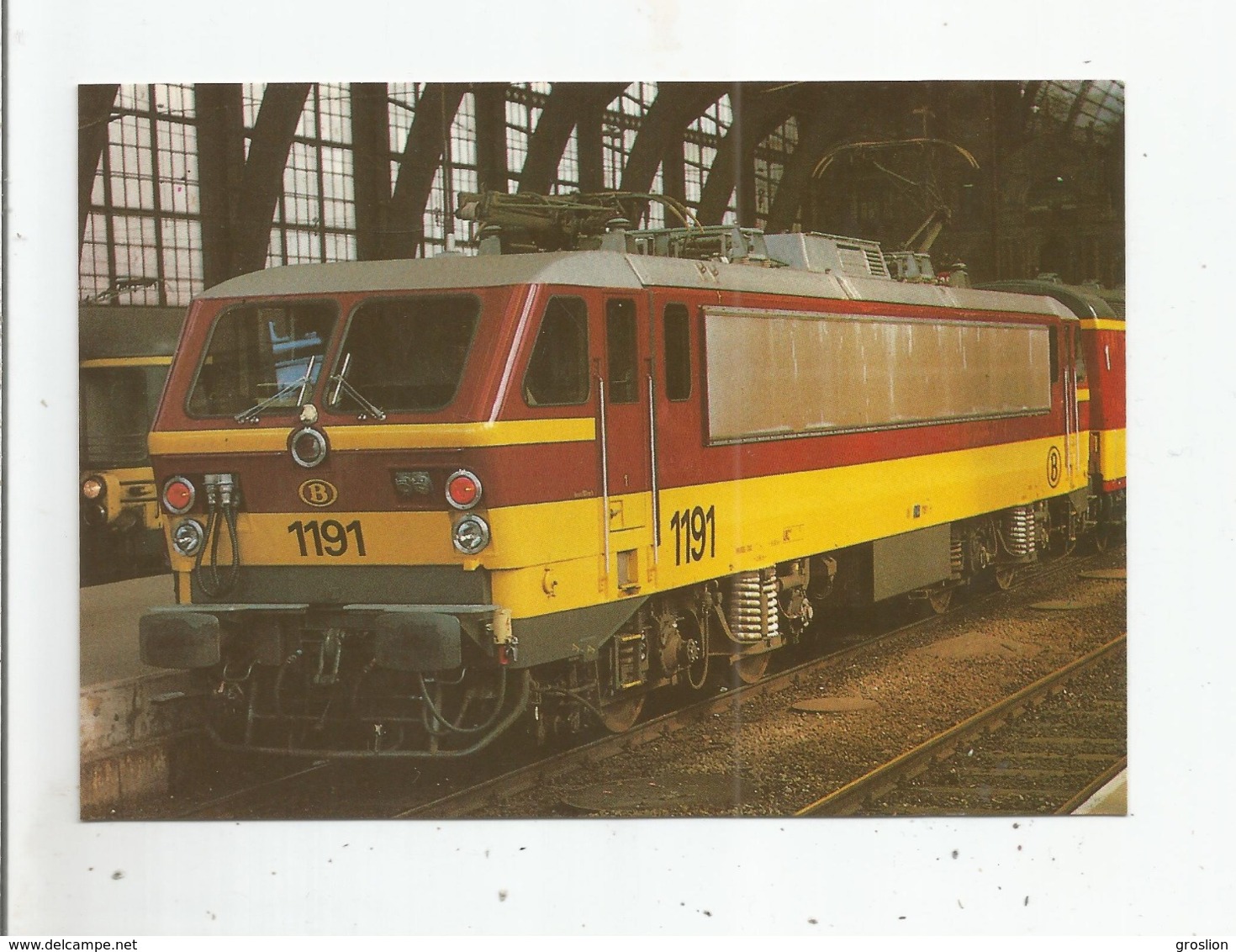 A ANVERS CENTRAL JUIN 1986 (133) CHEMINS DE FER BELGES LA BB 1191 BENELUX - Antwerpen