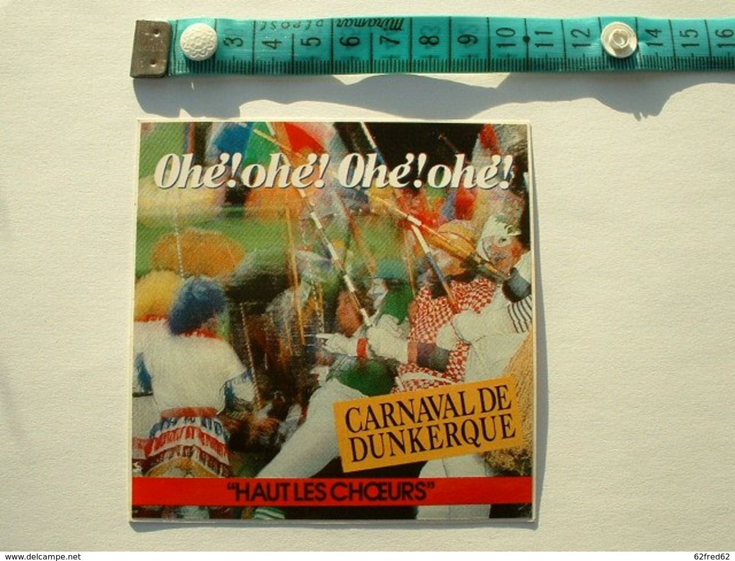 AUTOCOLLANT CARNAVAL DE DUNKERQUE - Stickers