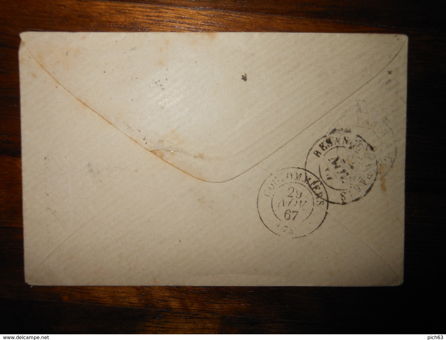 Enveloppe GC 3020 Precy Sous Thil Cote D'Or - 1849-1876: Classic Period