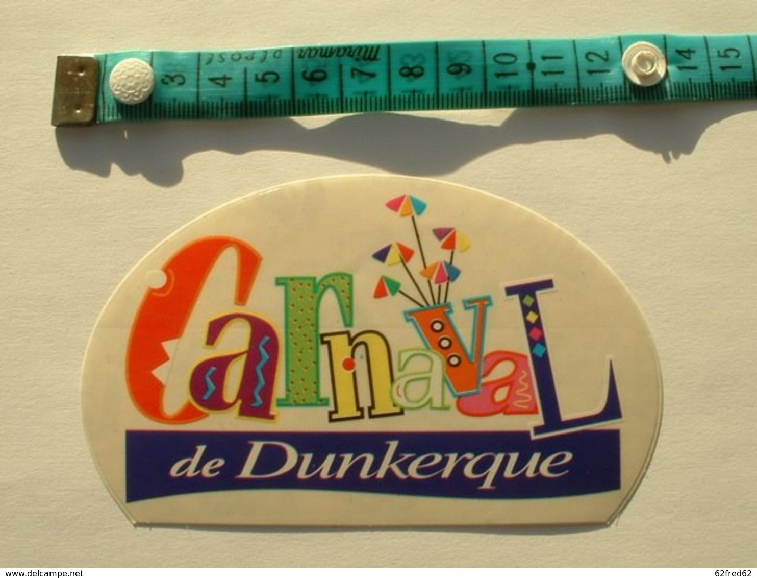 AUTOCOLLANT CARNAVAL DE DUNKERQUE - Aufkleber