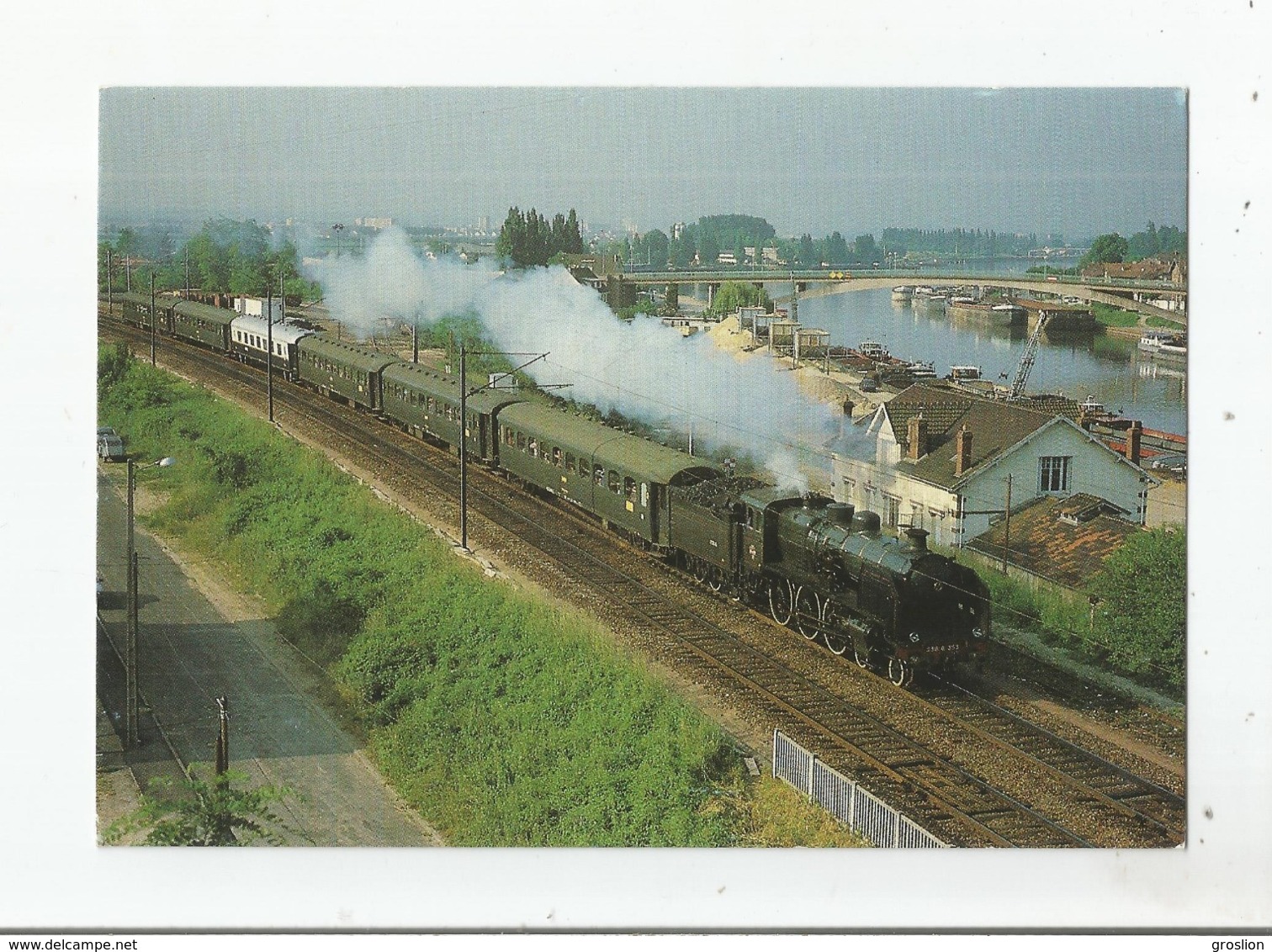 A CONFLANS SAINTE HONORINE LE SPECIAL VIGNEUX- LE TREPOET DE JUIN 1983 LOCOMOTIVE 230 G 353 - Conflans Saint Honorine