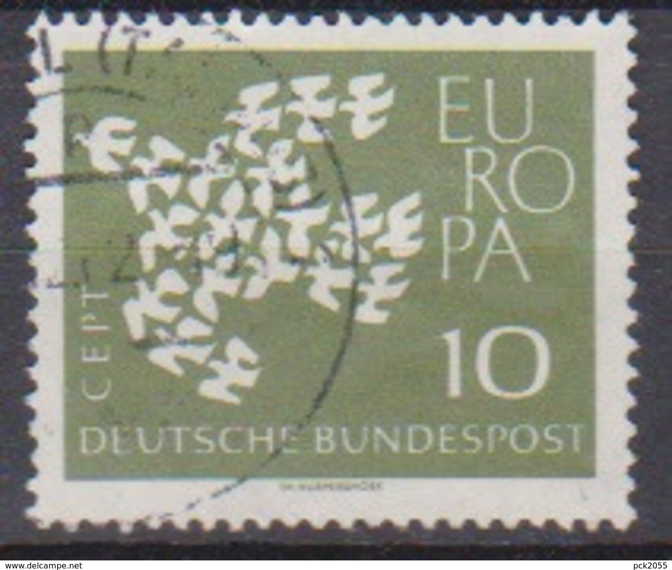 BRD 1961 MiNr.367y  Europa ( A591 ) Günstige Versandkosten - Gebraucht