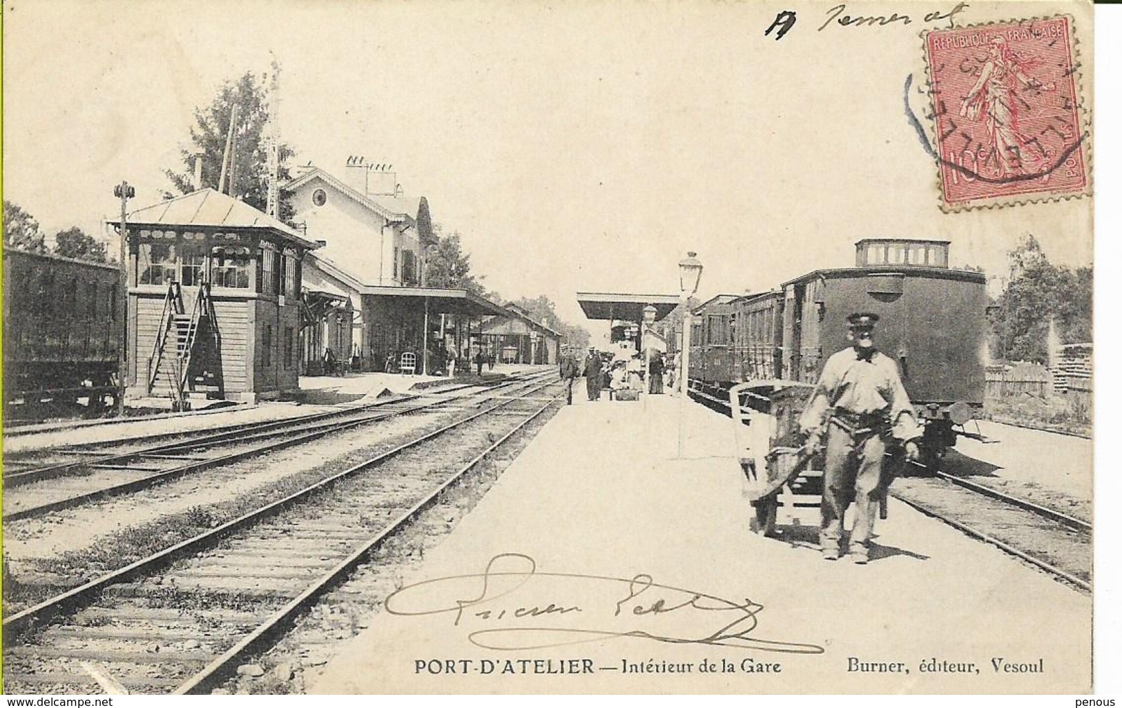 PORT D'ATELIER  Intérieur De La Gare - Autres & Non Classés