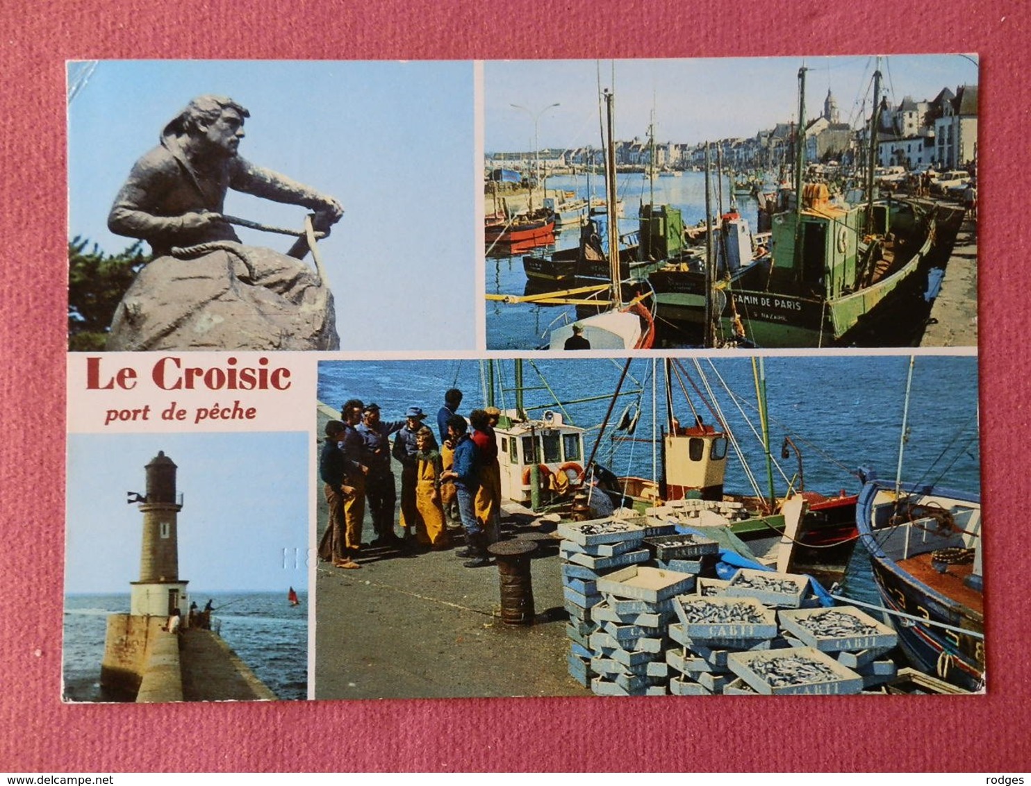 Dep 44 , Cpm Le CROISIC , B 601 , Port De Peche , Multivues (151) - Le Croisic