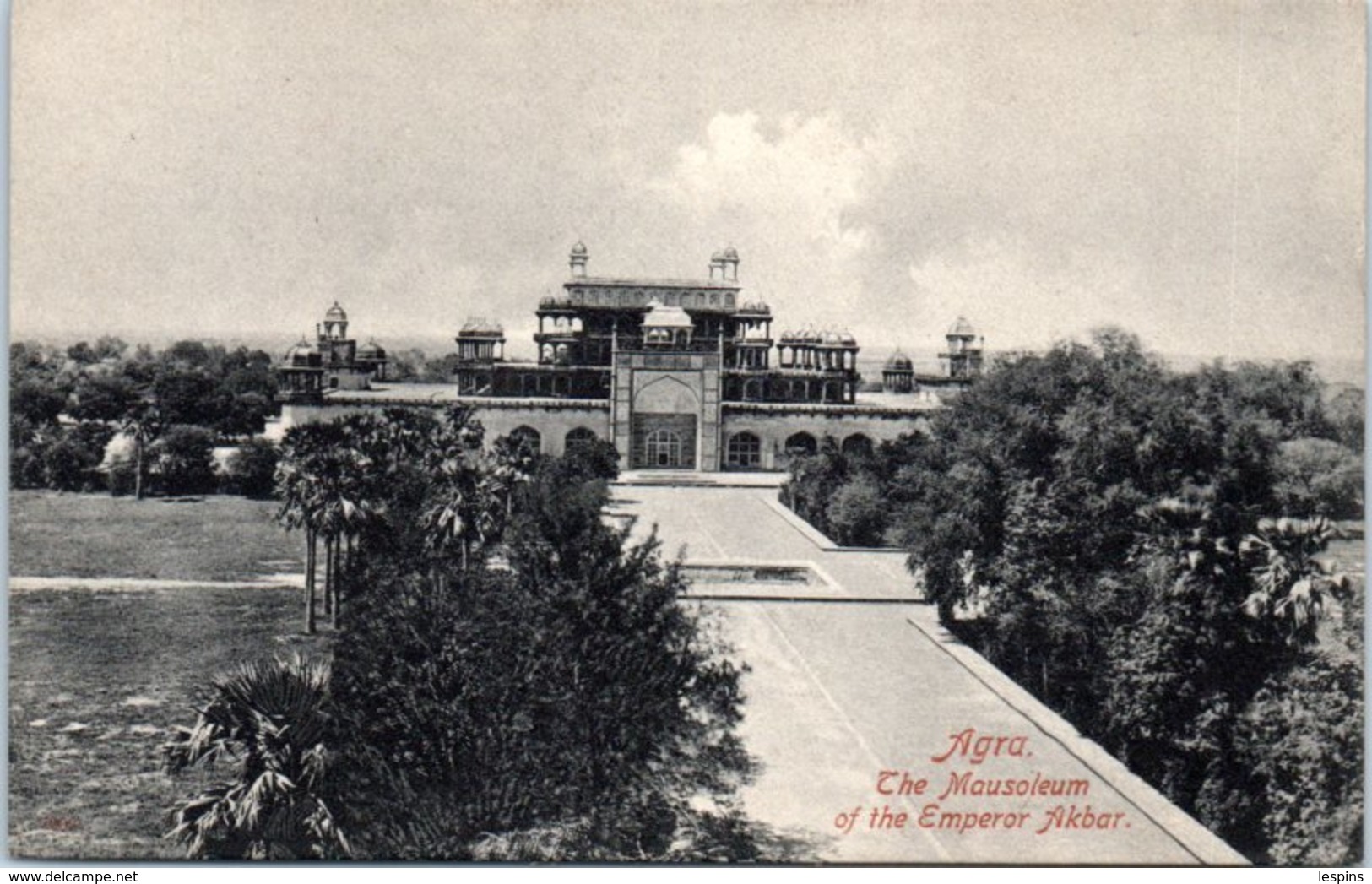 ASIE  - INDE --  Agra - The Mausoleum - Indien